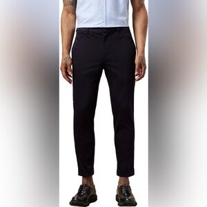 Frank and Oak Tapered Navy Dress Pant